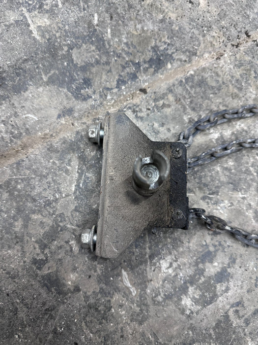 2017 NISSAN TITAN XD SPARE TIRE WINCH HOIST CARRIER OEM