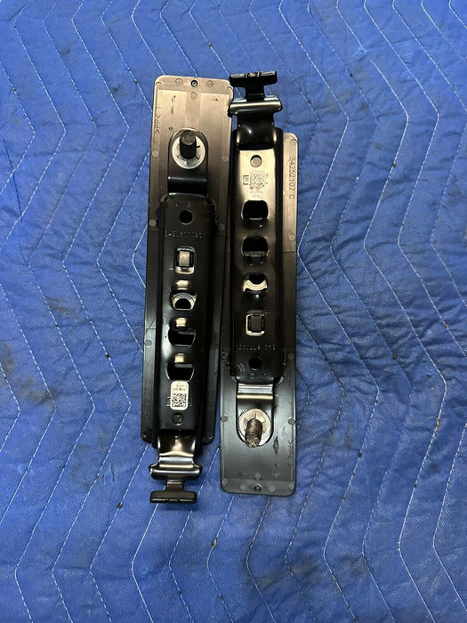 2020 FORD F350 PLATINUM DIESEL FRONT LEFT RIGHT SEAT BELT ADJUSTER BLACK SET OEM