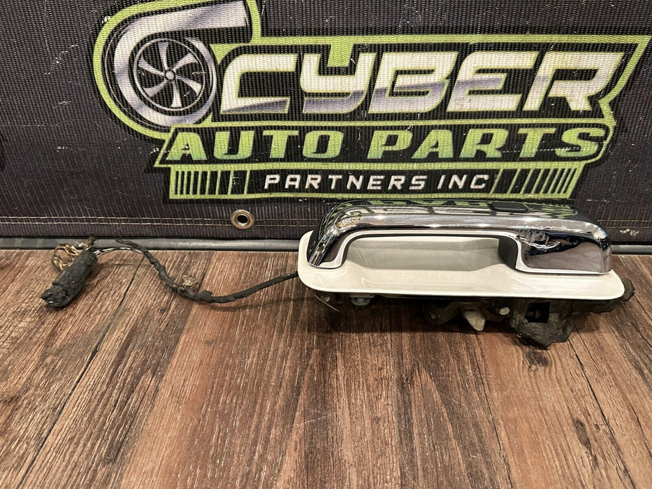 2017-2019 FORD F250 F350 FRONT RIGHT DOOR HANDLE TRI COAT (UG) OEM *BURN DAMAGE*
