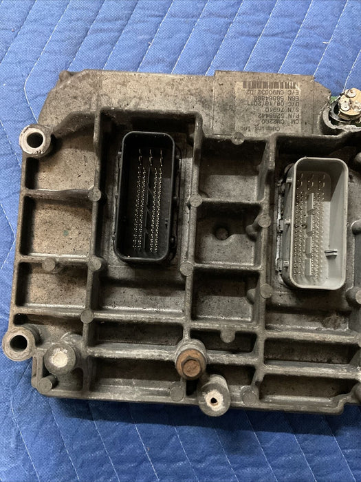 2012 DODGE RAM 3500 6.7L CUMMINS DIESEL ECU OEM 5268442~DAMAGE~