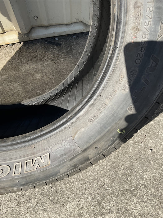 MICHELIN LTX A/T2 LT275/65R20 126/123R TIRE (MANUFACTURE DATE:2419)