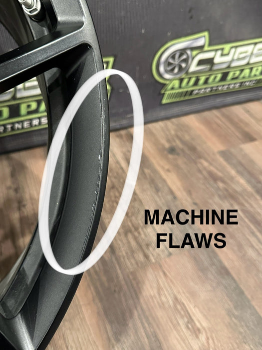 LAMBORGHINI HURACAN LP 610 AUDI R8 FACTORY RIMS MIMAS STYLE *MATTE BLACK FINISH*