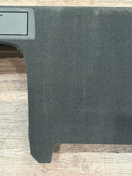 2014 AUDI R8 REAR PACKAGE TRAY BACK WALL CARPET COVER TRIM PANEL 420 863 411 L