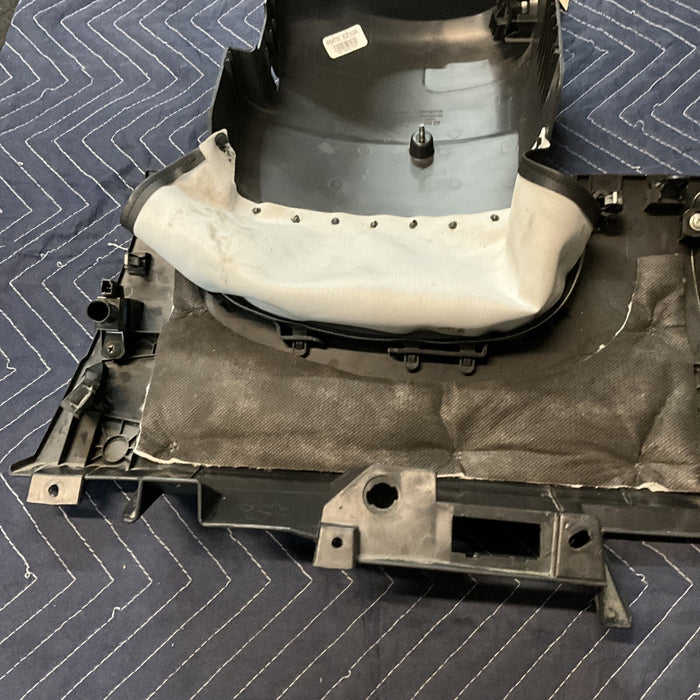 2016 NISSAN TITAN XD LOWER DASH KNEE PANEL TRIM W/ UNDER STEERING WHEEL TRIM