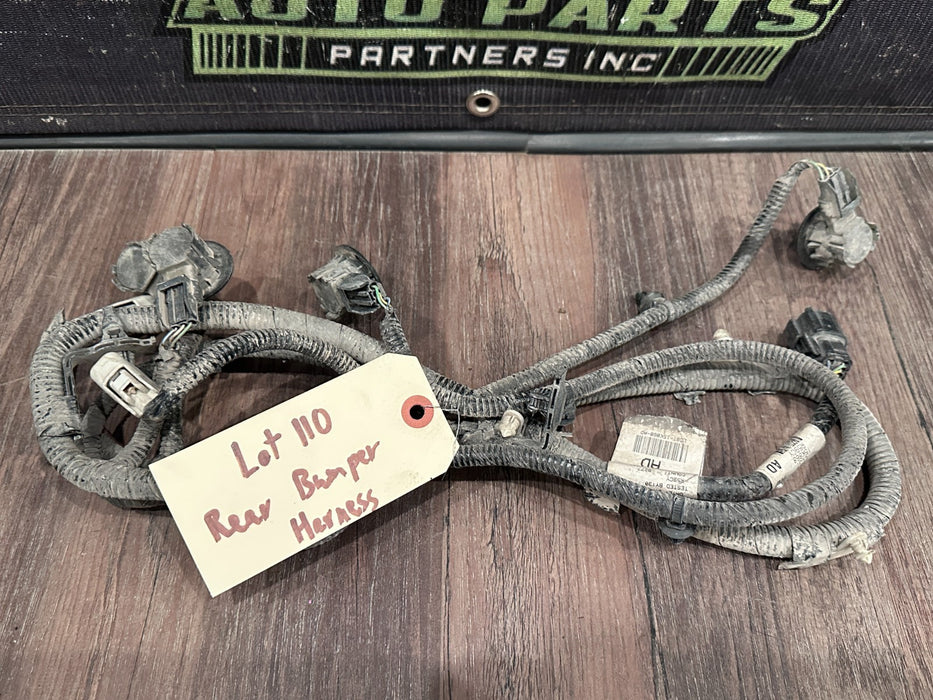 2020-2022 FORD F250 F350 REAR BUMPER SESNOR WIRING HARNESS OEM LC3T-15K868-AD