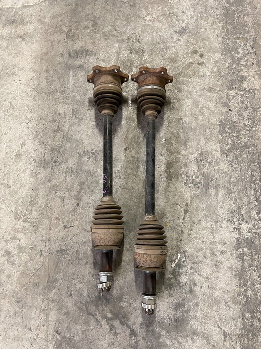 2013 INFINITI G37 SPORT REAR AXLE SHAFTS LEFT RIGHT 34K MILES OEM 09-2015 Q60