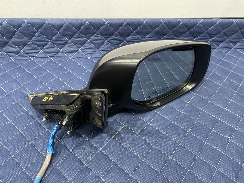 2017 INFINITI Q50 RED SPORT DRIVER LEFT DOOR MIRROR W/ CAMERA (PAINT CODE KAD)