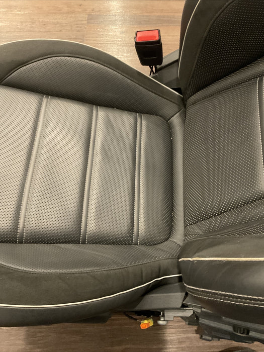 2017-2022 MERCEDES-BENZ E63S AMG W213 FRONT DRIVER SEAT HEATED BLACK OEM~DAMAGE~