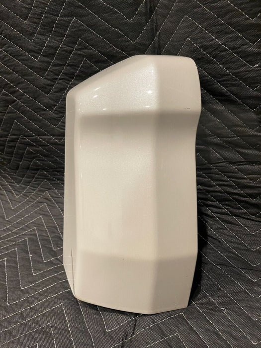 2019-2021 FORD F250 F350 F450 DRIVER/ LEFT SIDE PEARL WHITE CAB CORNER *DAMAGED*