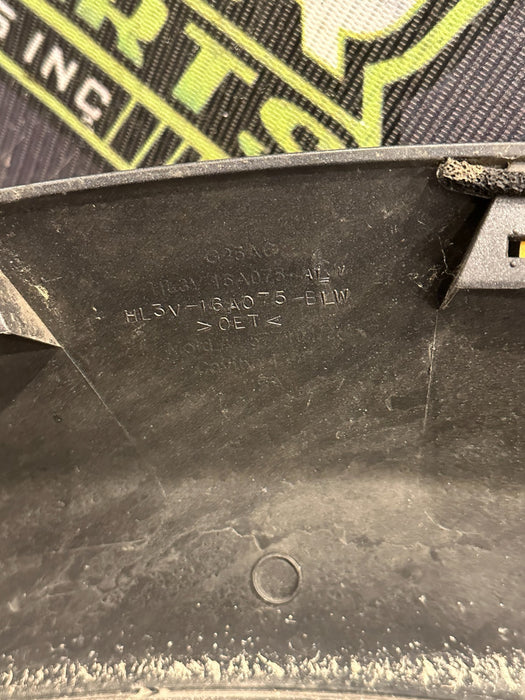 2019 FORD F150 3.5L RAPTOR FRONT LEFT FENDER FLARE MOULDING OEM *SCUFFS 3-4*
