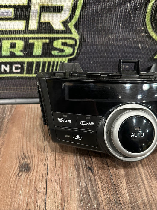 2014 TOYOTA PRIUS V A/C HEATER TEMPERATURE CLIMATE CONTROL BEZEL OEM 55900-47150
