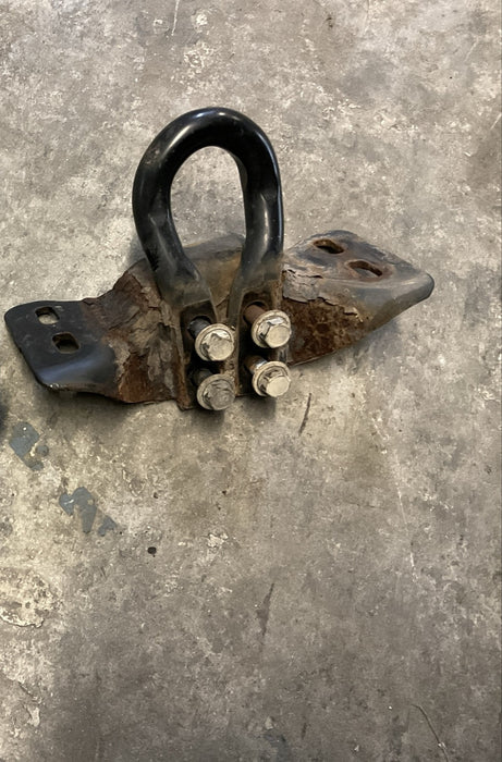 2017-2022 FORD F250 F350 F450 FRONT BUMPER RIGHT TOW HOOK OEM~RUSTED~