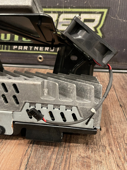 2011 BMW 550i F10 5 SERIES HARMAN KARDON AMP W REAR VIEW CAMERA MODULE & FAN OEM