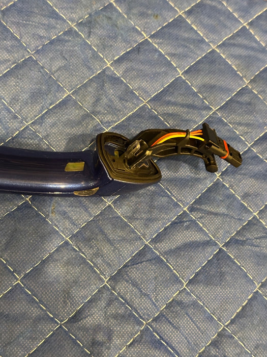 2024 BMW M3 M4 G80 G82 SEDAN REAR LEFT DOOR HANDLE PORTIMAO BLUE (C31) OEM