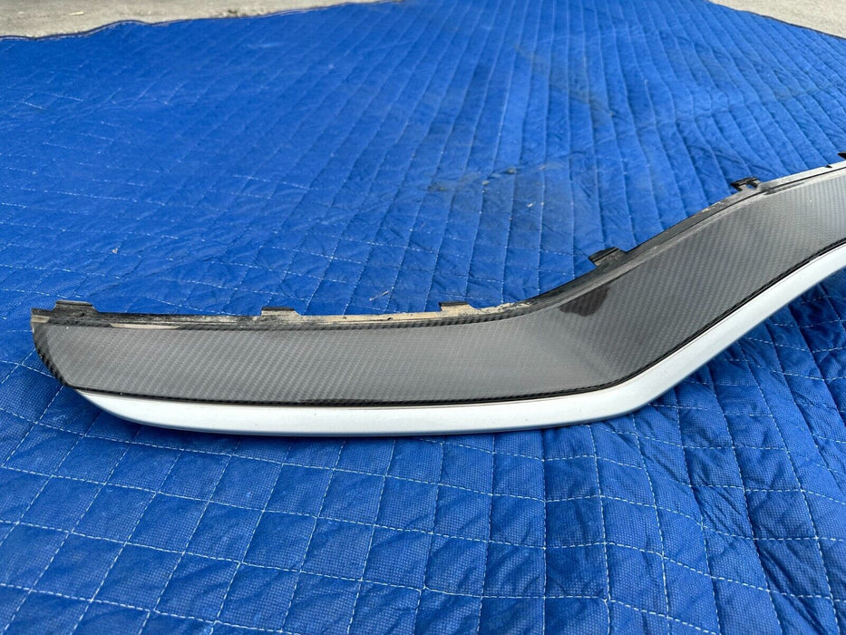 2015-2017 MERCEDES-BENZ C63 CLS63 FRONT BUMPER CARBON FIBER COVER 2058851874 OEM