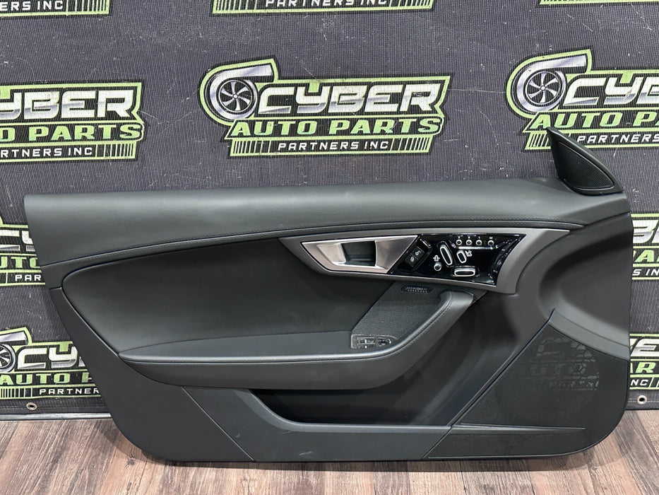 2015 JAGUAR F TYPE FRONT LEFT DOOR PANEL OEM *MINOR FLAWS 9-10*