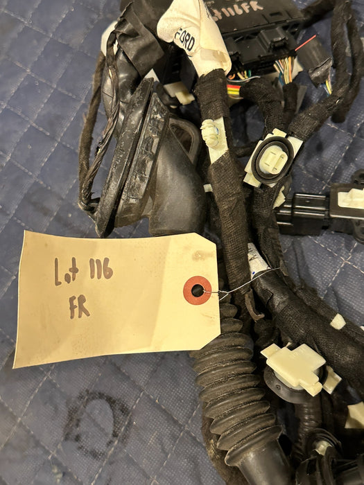 2017-2019 FORD F250 F350 FRONT RIGHT DOOR WIRING HARNESS OEM DG9T-14B533