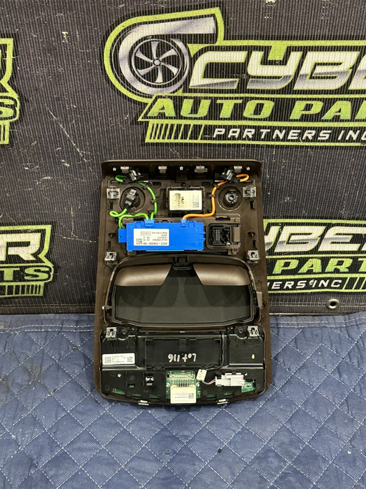 2017-2019 FORD F250 F350 KING RANCH BROWN OVERHEAD UPFITTER CONSOLE OEM