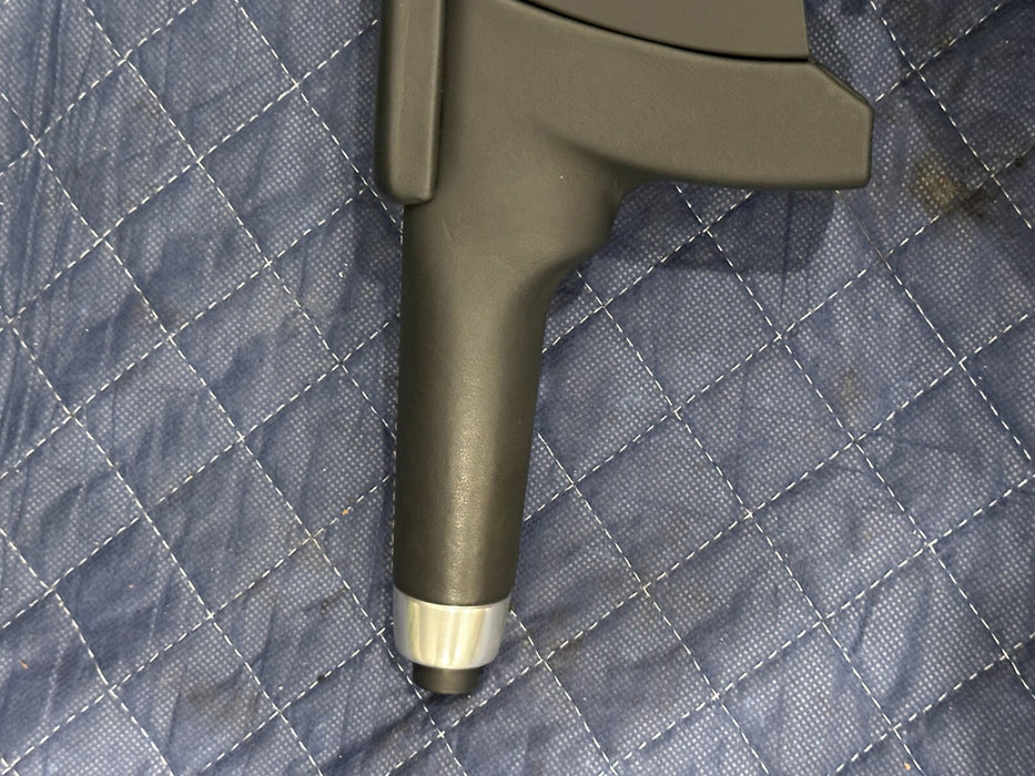 2014 AUDI R8 LEATHER EMERGENCY PARKING HAND E BRAKE PULL LEVER OEM