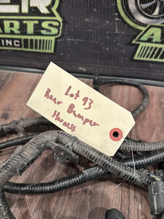 2017-2019 FORD F250 F350 F450 REAR BUMPER SENSOR & LIGHTS WIRING HARNESS OEM