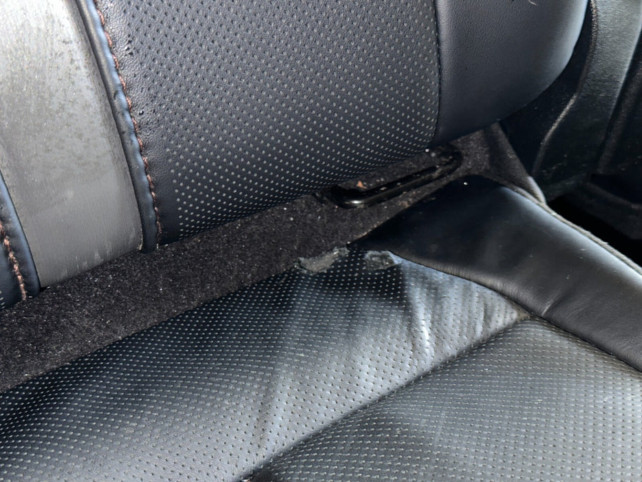 2020 2021 2022 FORD F250 F350 F450 PLATINUM REAR SEAT BLACK LEATHER OEM *READ*