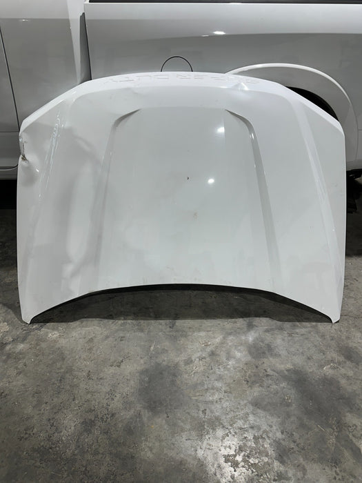 2017-2019 FORD F250 F350 METALLIC WHITE HOOD (UG) OEM *DAMAGES 3-6* LOCAL PICKUP