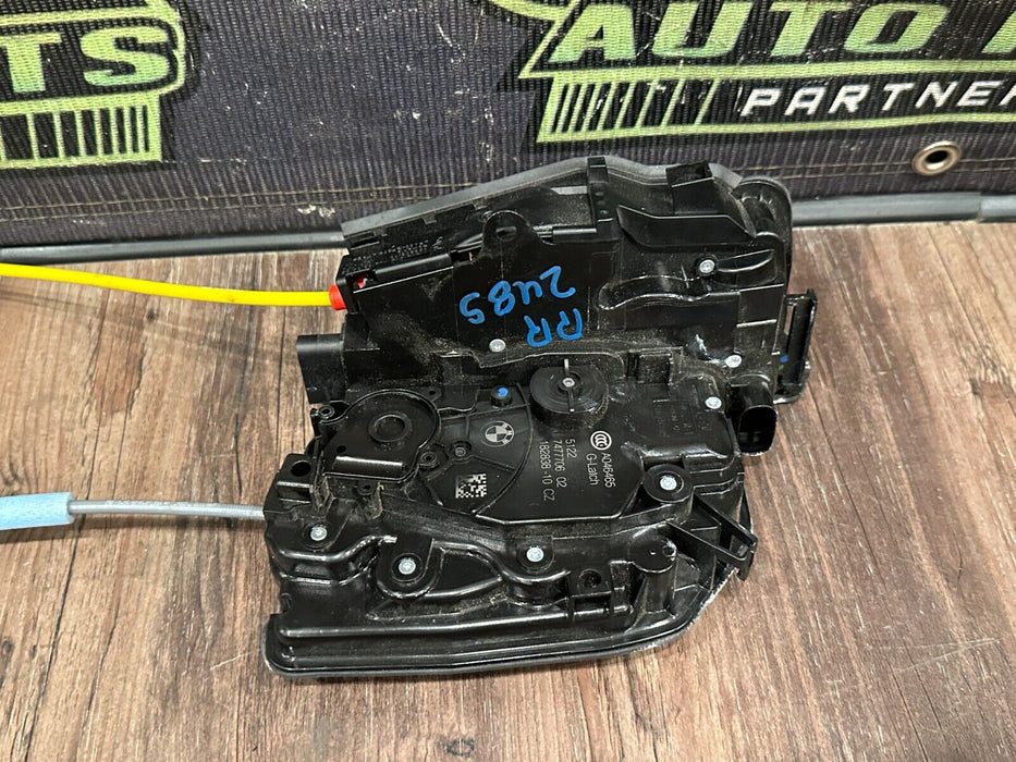 2020 BMW M8 COMP F92 REAR RIGHT DOOR LOCK LATCH ACTUATOR MOTOR OEM 5121 7477706