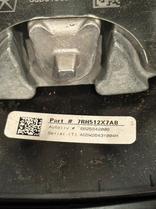 2024 DODGE RAM 3500 LARAMIE LEATHER STEERING WHEEL HEATED OEM *MINOR SPOT #3*