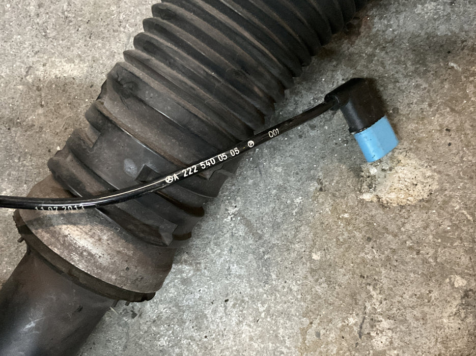 2014 MERCEDES S550 W222 REAR RIGHT AIR SUSPENSION SHOCK STRUT OEM