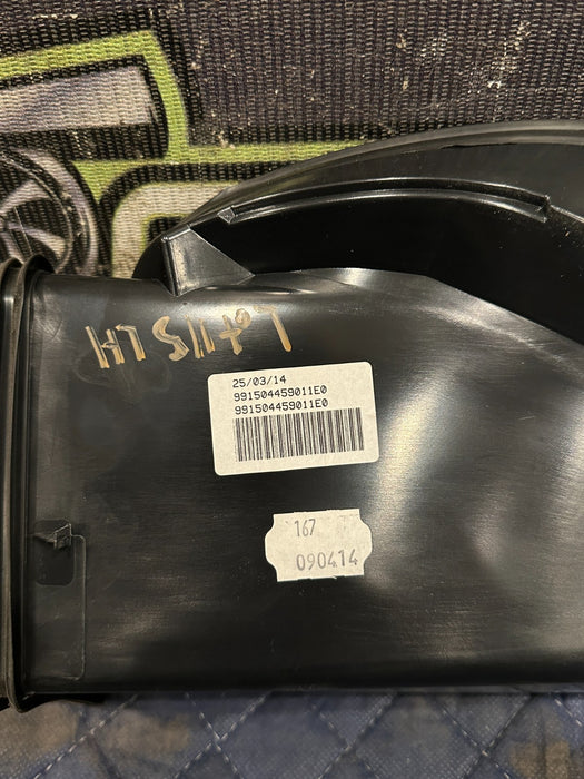 2014 PORSCHE 911 TURBO S LEFT TURBO COOLING AIR FLOW VENT OEM 991.575.559.00