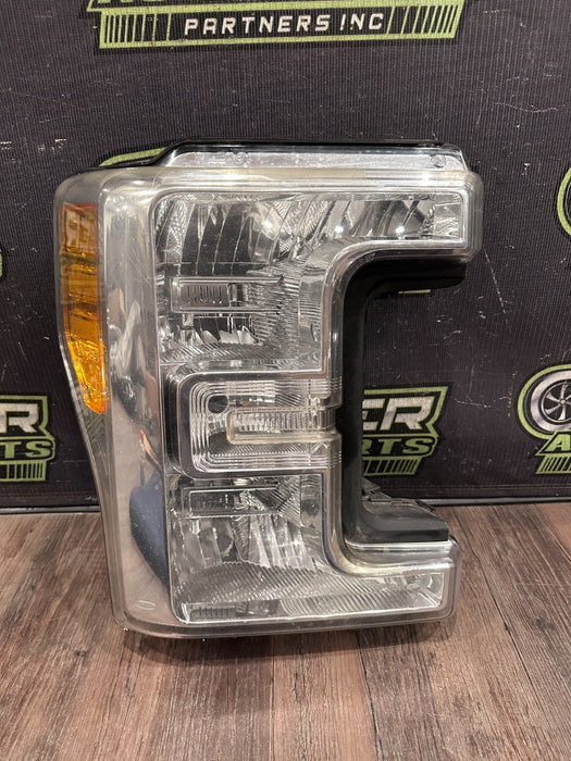 2017-19 FORD F250 F350 F450 PASSENGER RIGHT HALOGEN HEADLIGHT OEM *READ DESC*