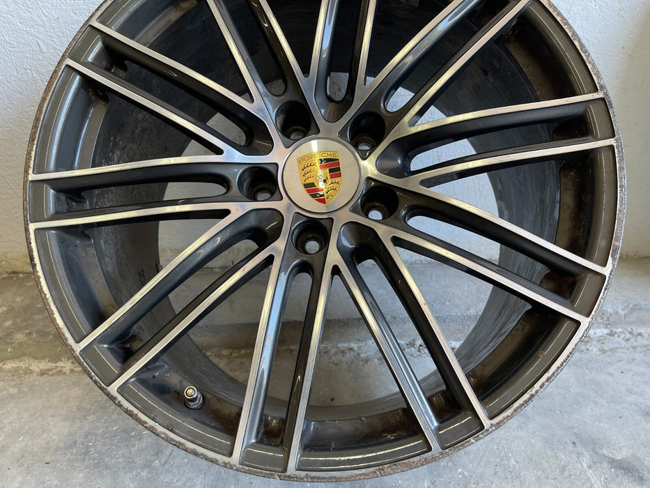 2017 Porsche 718 Boxster S 20X8.5 RIM 982601025F OEM *DAMAGE, CURB RASH*