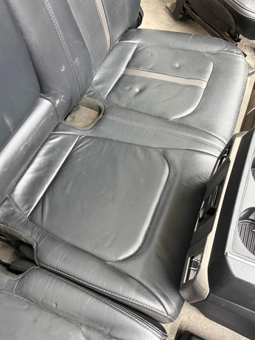 2017 2018 2019 FORD F250 F350 F450 PLATINUM INTERIOR SEATS CENTER CONSOLE PANELS