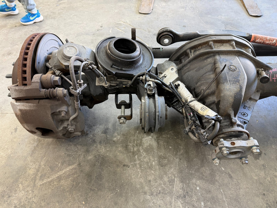 2021 RAM 2500 3500 3.73 FRONT AXLE 4X4 58K MILES 2019-2024 COMPLETE WITH ARMS