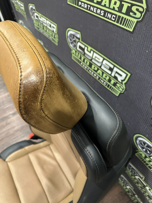 2023 2024 FORD F250 F350 F450 LARIAT FRONT LEFT DRIVER SEAT ~MINOR BURN WEAR~