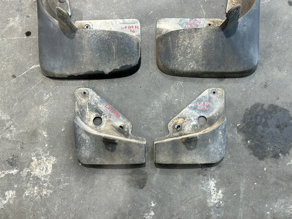 2017 NISSAN TITAN XD PRO 4X FRONT REAR MUD FLAPS SPLASH SHIELD SET OEM