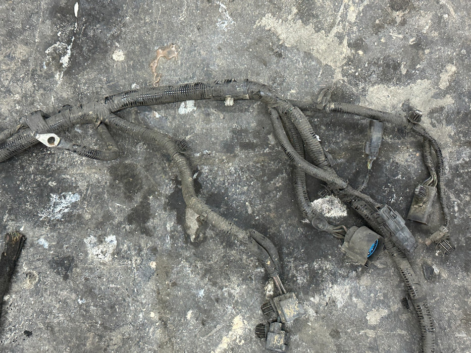 2019 FORD F350 LEFT CHASSIS FRAME WIRING HARNESS ASSEMBLY OEM ~CUT!!~ HC3T 2B572