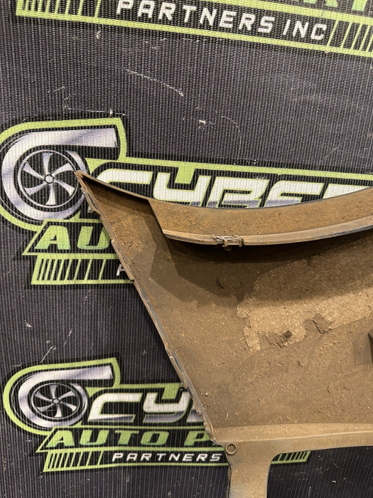 2014 AUDI R8 OEM REAR RIGHT LOWER QUARTER PANEL B PILLAR TRIM 420 853 190 B