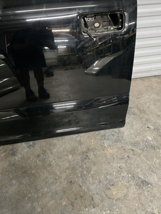 2019 FORD F250 F350 F450 REAR LEFT DOOR SHELL AGATE BLACK (UM) OEM~COSMETIC ~