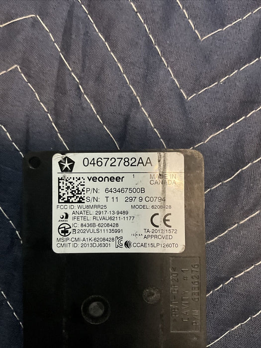 2019 Dodge Charger Hellcat LH Blind Spot Radar Sensor Unit Module OEM 04672782AA