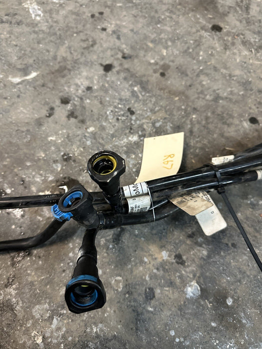 2021 FORD F450 6.7 DIESEL FUEL LINES HOSE TUBES (5PC) 48 GALLON OEM