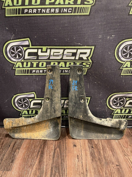 2016 NISSAN TITAN XD RONT LEFT RIGHT MUD FLAP SPLASH GUARD PAIR OEM