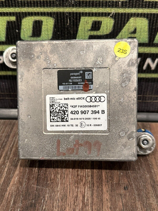 2021 AUDI R8 NAVIGATION CONTROL MODULE OEM 420 907 394