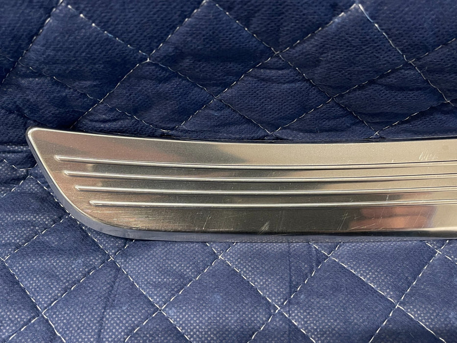 2019 MERCEDES-BENZ E63S AMG REAR LEFT & RIGHT SILL KICK PLATES TRIM OEM