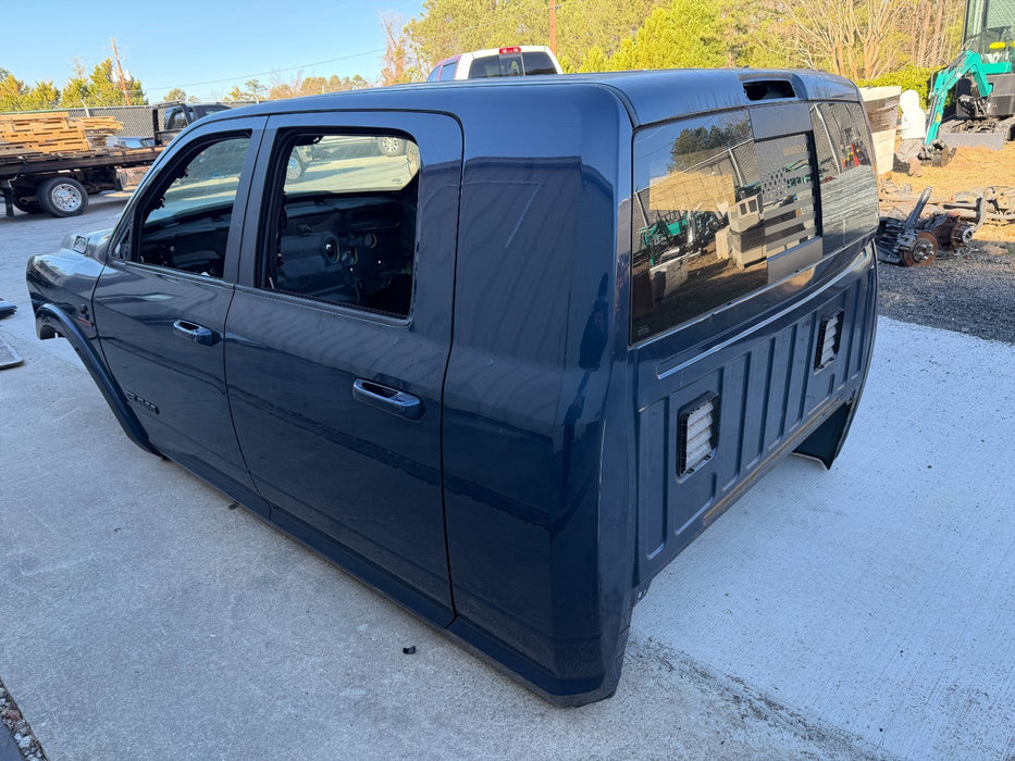 2021 RAM 2500 3500 MEGA CAB SHELL WITH DOORS FENDERS HOOD BLUE