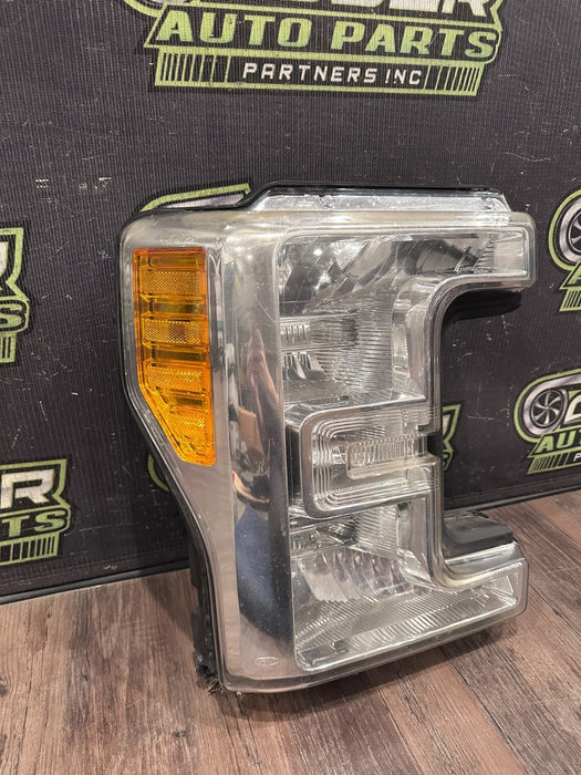 2017-19 FORD F250 F350 F450 PASSENGER RIGHT HALOGEN HEADLIGHT OEM *READ DESC*