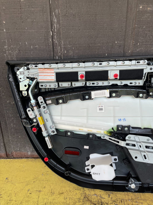 2016 NISSAN 370Z ~CONVERTIBLE~ PASSENGER DOOR PANEL COMPLETE 2009-2020