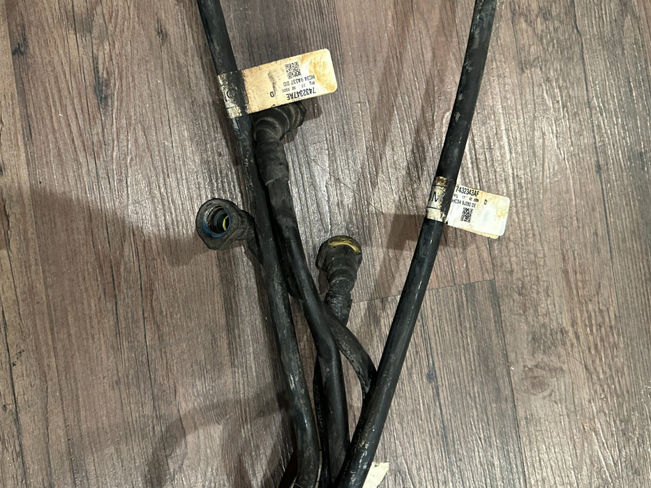 2020 2021 2022 FORD F350 6.7 DIESEL FUEL LINES HOSE TUBES (4PC) 48 GALLON OEM