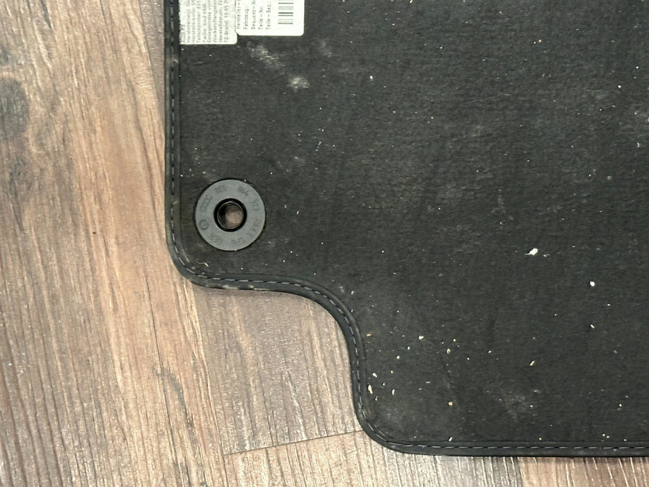 2012-2014 AUDI R8 V10 FLOOR MAT FOOT REST SET 423863691D 423 863 391 D OEM