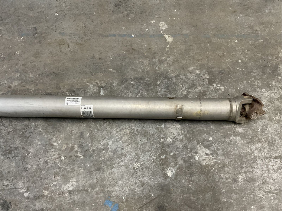 2017 DODGE RAM 2500 4X4 REAR DRIVE SHAFT ALUMINUM OEM 68233618AA ~DAMAGE~